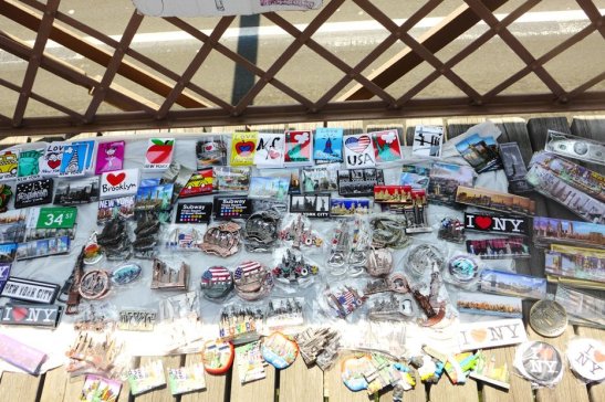 Brooklyn Bridge Pedestrian Walkway; New York City