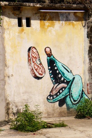 Georgetown Street Art; Penang Street Art; Khoo Kongsi; Cheah Kongsi; Georgetown walking tour; Georgetown D.I.Y. walking tour