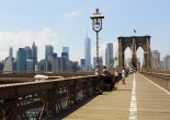 Brooklyn Bridge Pedestrian Walkway; New York City