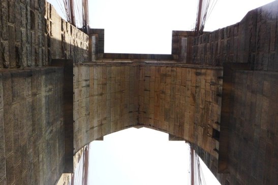 Brooklyn Bridge Pedestrian Walkway; New York City
