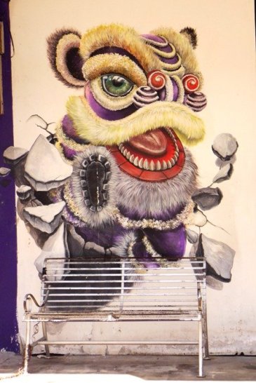 Georgetown Street Art; Penang Street Art; Khoo Kongsi; Cheah Kongsi; Georgetown walking tour; Georgetown D.I.Y. walking tour